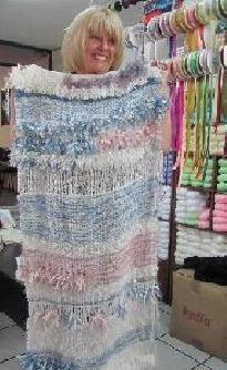 woven shawl throw